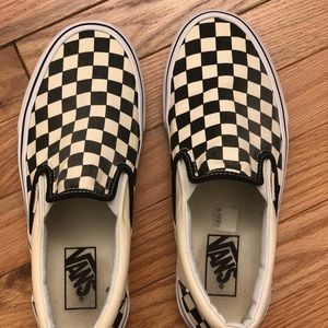 Checkered Vans